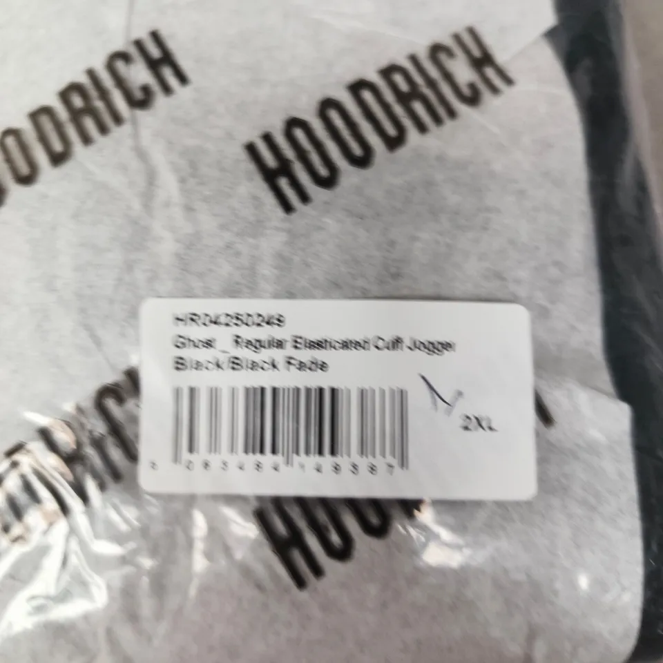 BAGGED HOODRICH REGULAR ELASTICATED CUFF JOGGERS - SIZE 2XL