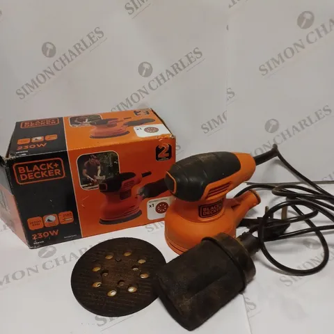 BLACK & DECKER BEW210 RANDOM ORBIT SANDER