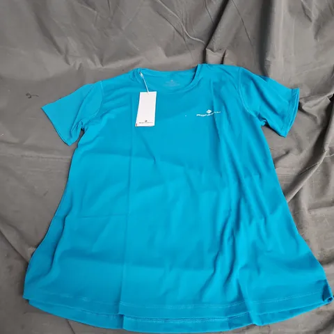 RONHILL WOMENS CORE SHORT SLEEVE TEE IN AZURE SIZE 18