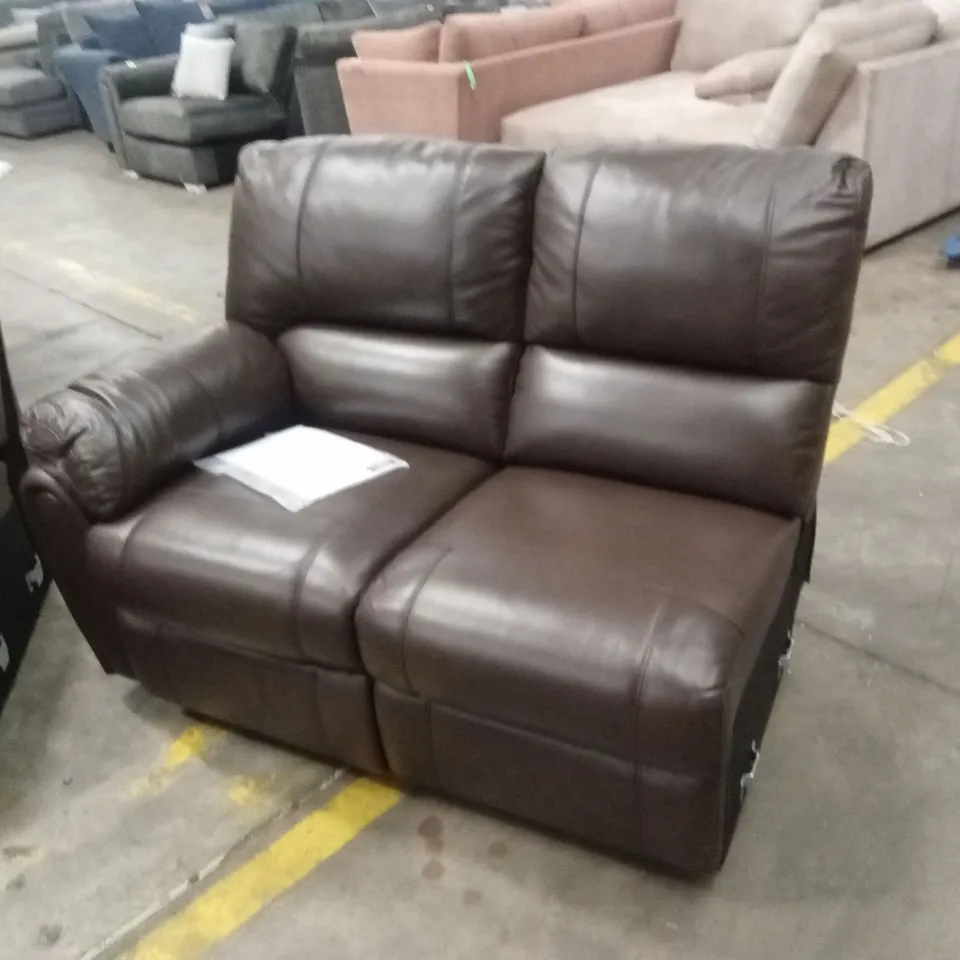 LEIGHTON LEATHER/FAUX LEATHER HIGH BACK RECLINER CORNER GROUP PARTS AND PIECES, INCORRECT PIECES
