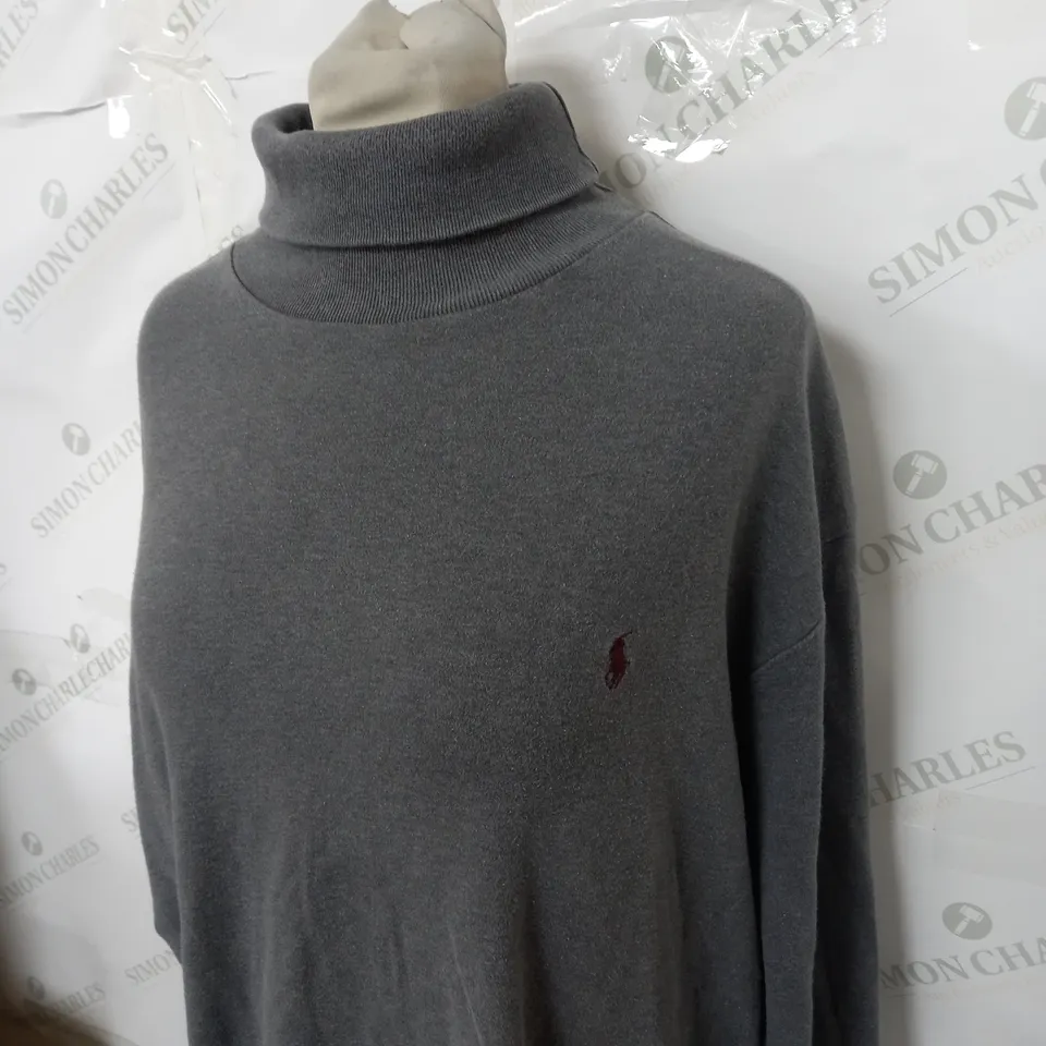 POLO RALPH LAUREN TURTLE NECK SWEATSHIRT SIZE XL