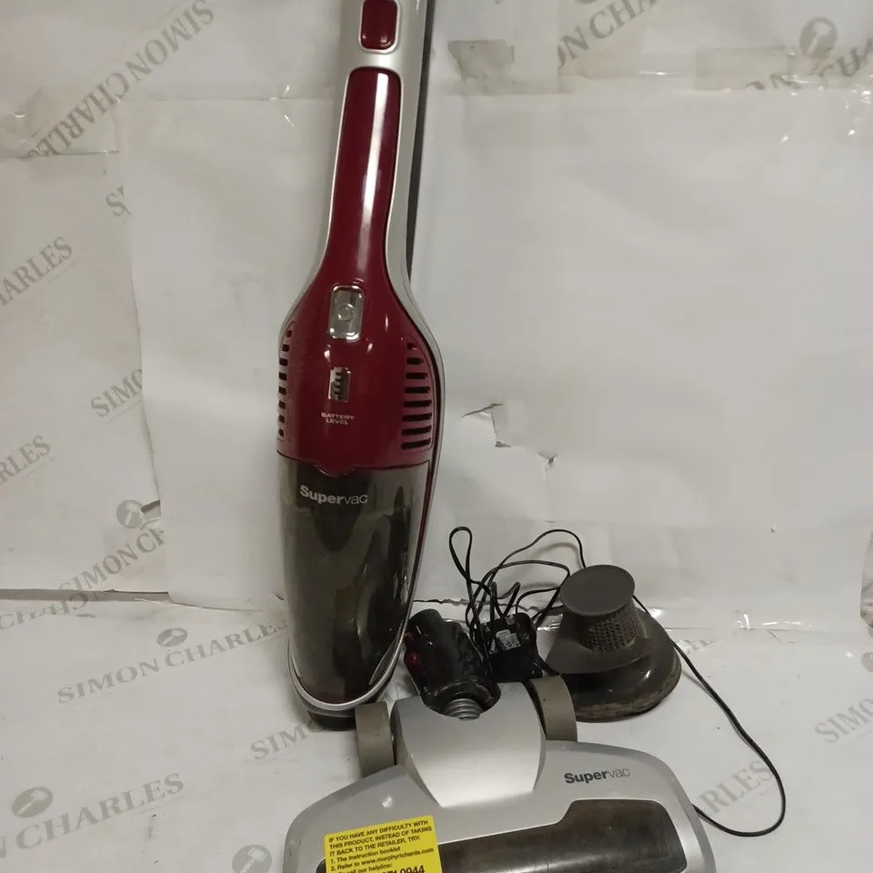MORPHY RICHARDS CORDLESS SUPERVAC VACUUM CLEANER