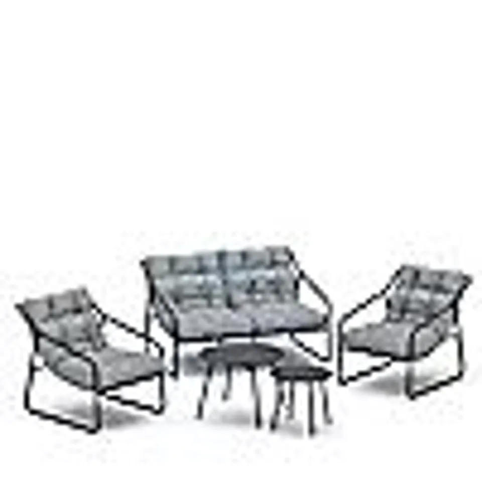 GARDEN STORIES ULTRA COMFORT PADDED LOUNGE SET