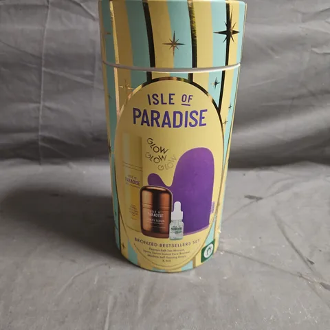 ISLE OF PARADISE GLOW GLOW GLOW BRONZED BESTSELLERS SET – SELF-TANNING KIT (BOXED)