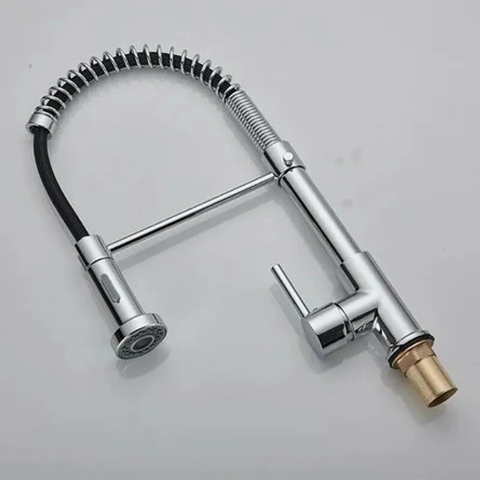 BOXED PULL DOWN SPRAYER SINGLE LEVER MONOBLOC TAP