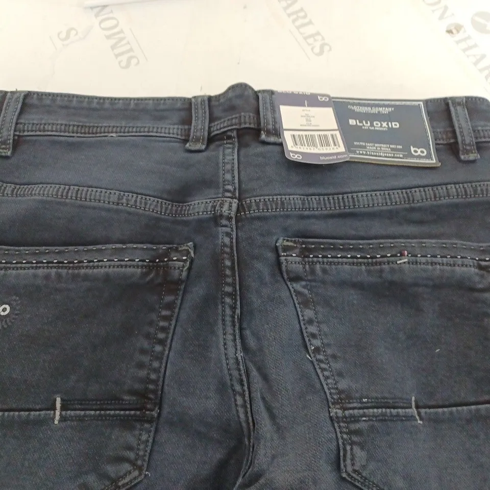BLUE OXID DARK BLUE JEANS - 30