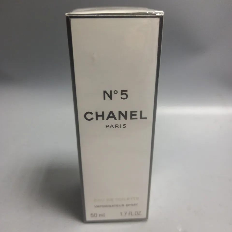 BOXED AND SEALED CHANEL NO.5 EAU DE TOILETTE 50ML
