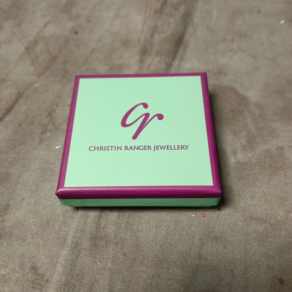 Christin Ranger Jewellery Gold Hoop Earrings with Pearl Drops