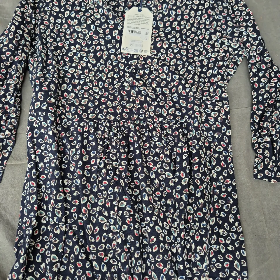 SEASALT CORNWALL 3/4 CARWYNNEN DRESS - FEATHER MARKS MARITIME - UK SIZE 12