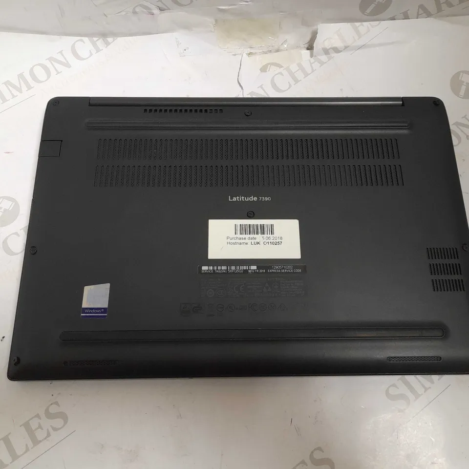 DELL LATITUDE 7390 LAPTOP - BLACK