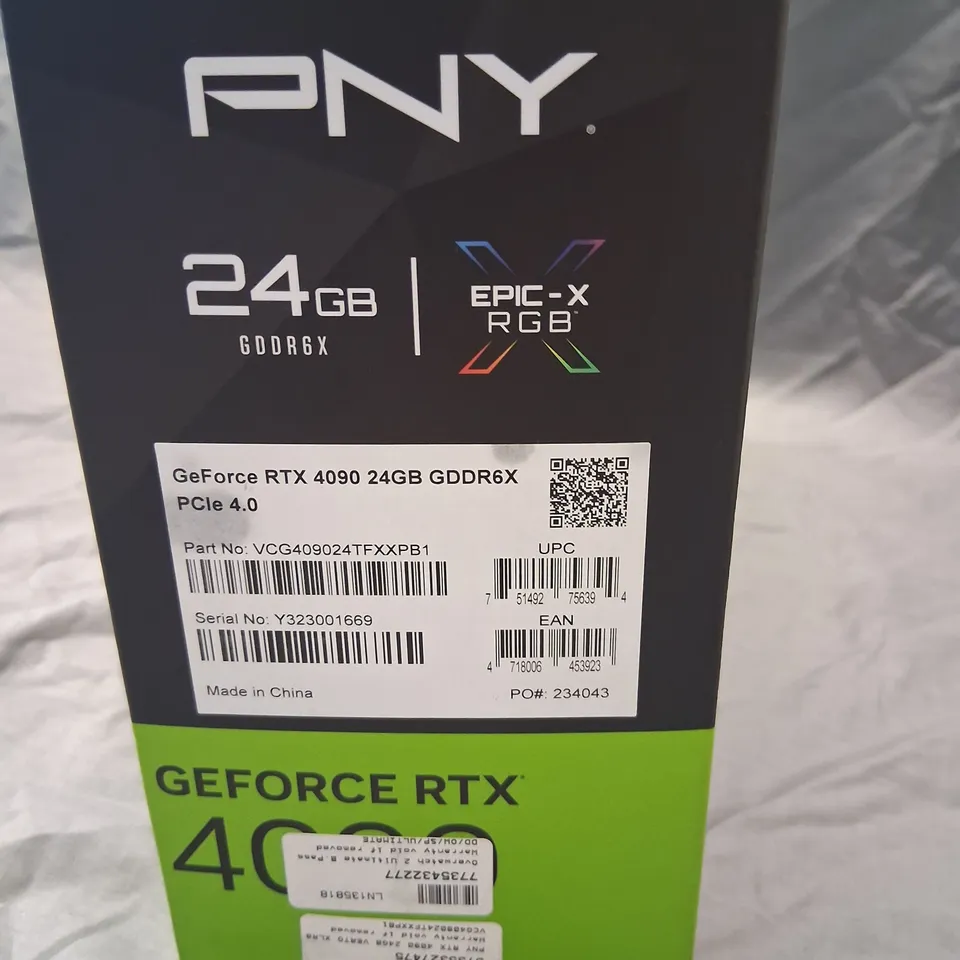BOXED NVIDIA GEFORCE RTX 4090 24G GDDR6X GRAPHICS CARD