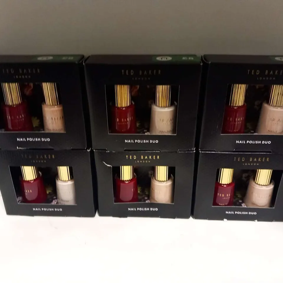 NINE TED BAKER NAIL POLISH DUO'S