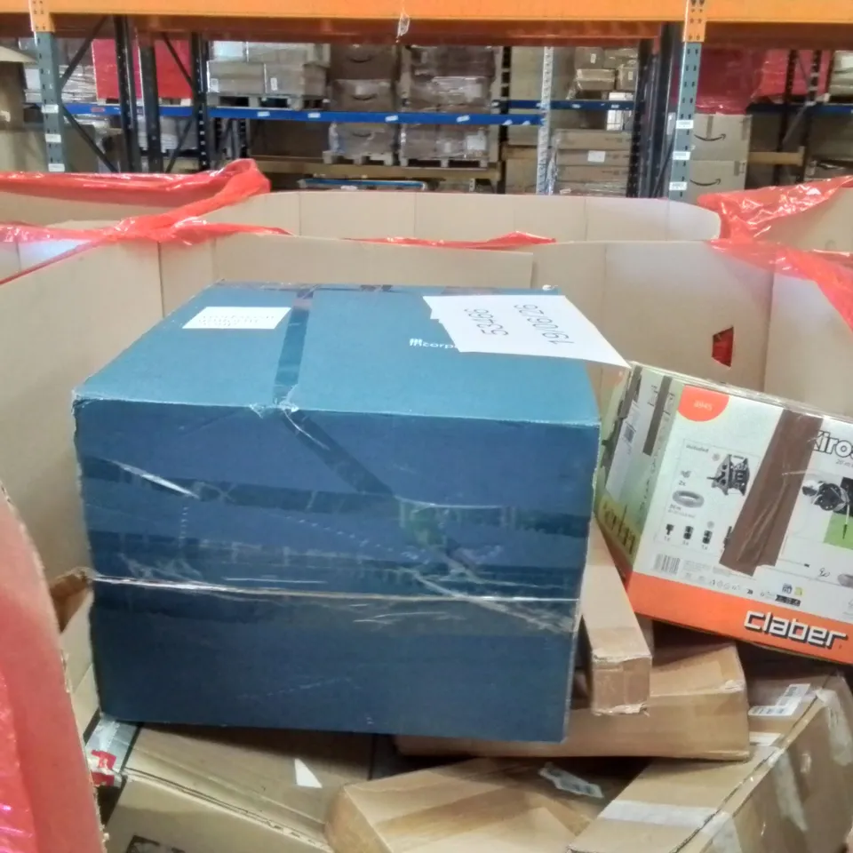 PALLET OF ASSORTED HOUSEHOLD GOODS AND PRODUCTS TO INCLUDE; BOXED HOUSEHOLD ITEMS ETC