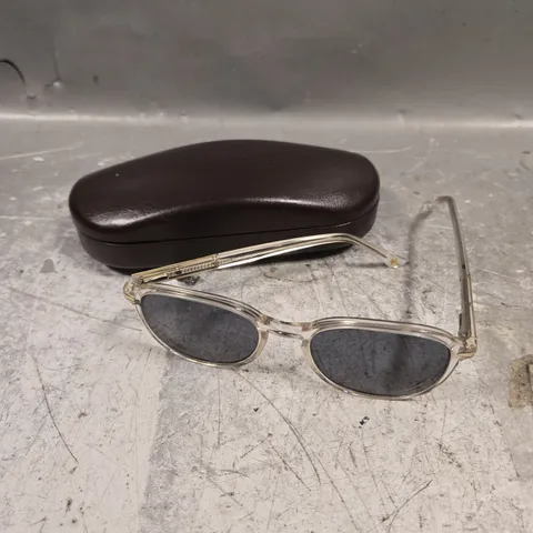 LONDON RETRO CLEAR FRAME PRESCRIPTION SUNGLASSES
