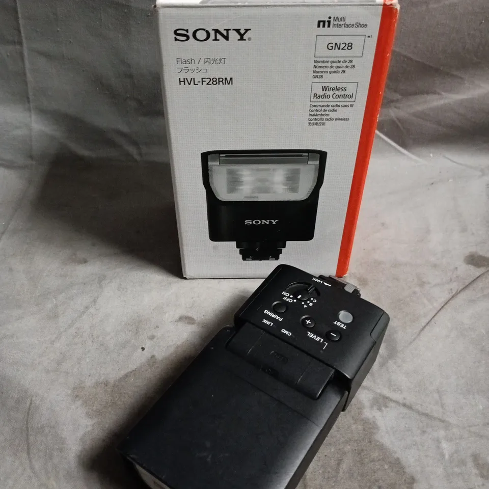 SONY HVL-F28RM CAMERA FLASH UNIT