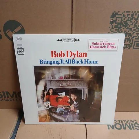 BOB DYLAN β BRINGING IT ALL BACK HOME (LP, STEREO) β COLUMBIA