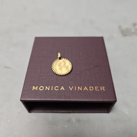 BOXED MONICA VINADER MINI DOG PENDANT