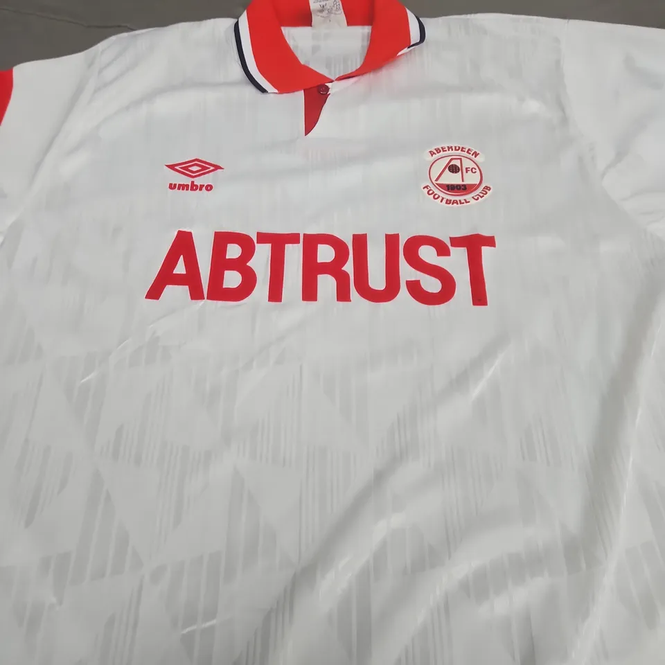 RETRO ABERDEEN FC AWAY JERSEY - SIZE XL