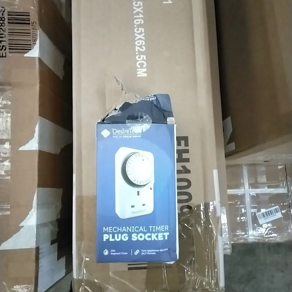 BOXED DESIRETECH MECHANICAL TIMER PLUG SOCKET 