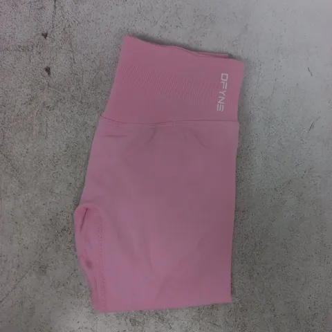DFYNE LEGGINGS IN PINK SIZE XS