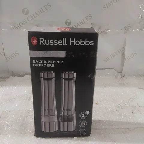 BOXED RUSSELL HOBBS SALT & PEPPER GRINDERS