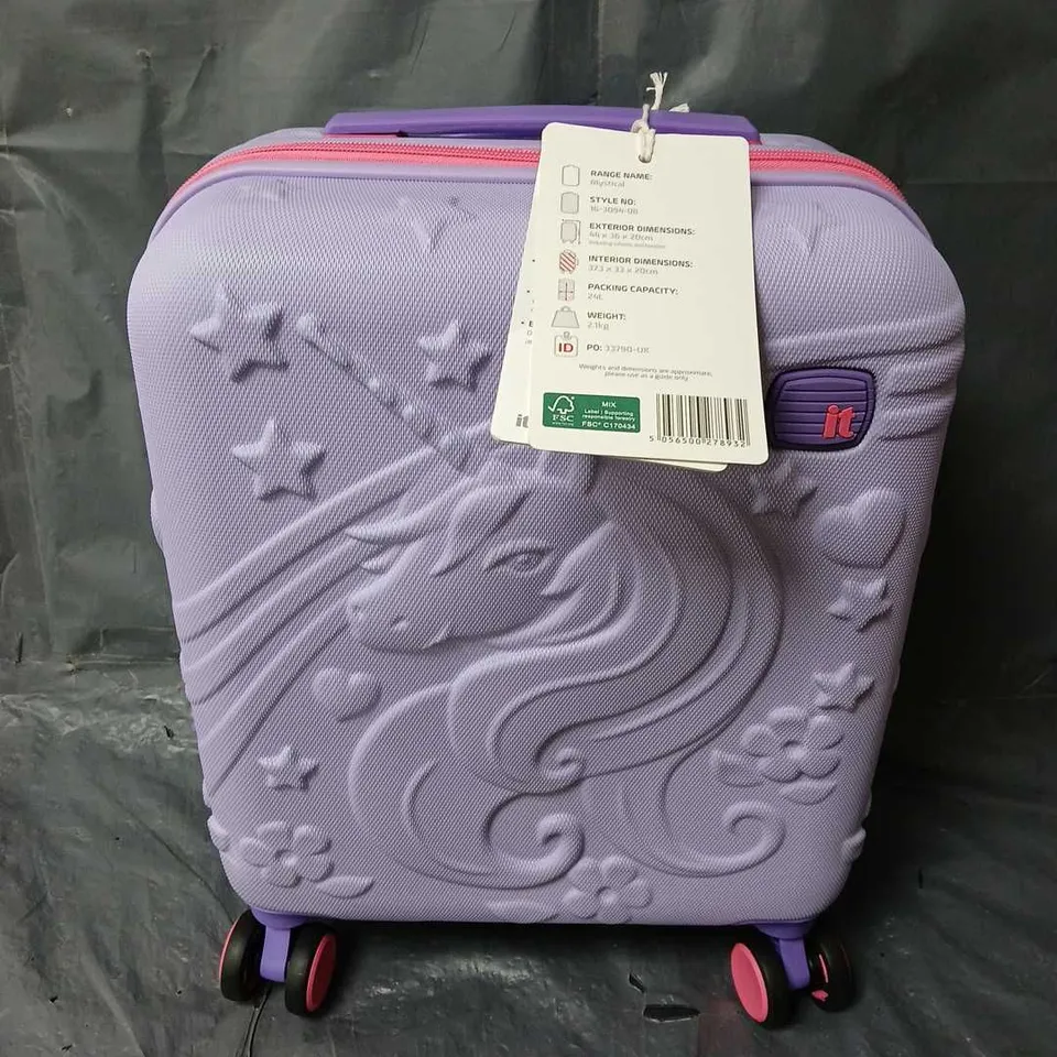 ITLUGGAGE MYSTICAL KIDDIES UNDERSEAT SUITCASE - LAVENDER 