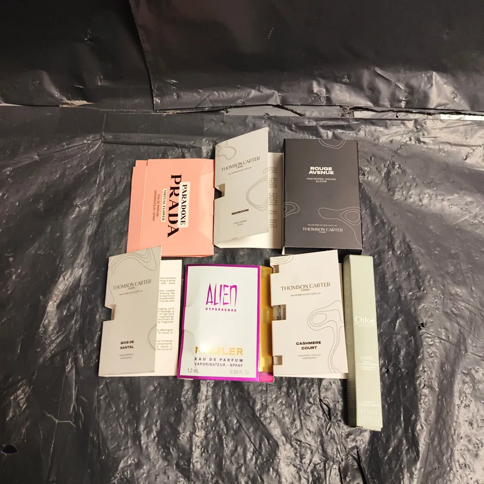 APPROXIMATELY 50 ASSORTED FRAGRANCE TESTERS AND SAMPLES