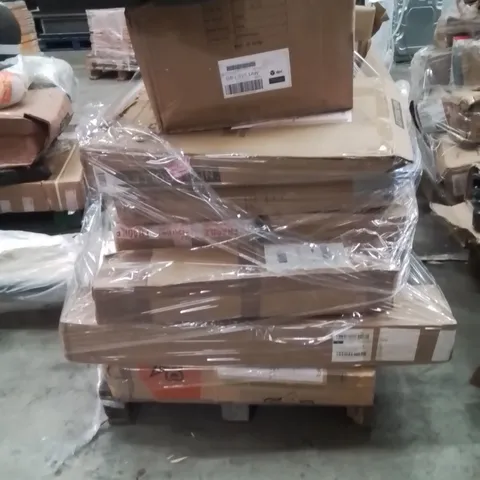 PALLET OF ASSORTED HOUSEHOLD GOODS AND PRODUCTS TO INCLUDE;TROLLEY,BBQ,CLOTHES AIRER,PARASOL 
