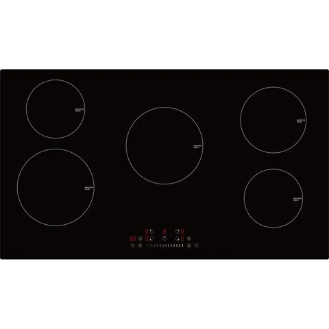 BOXED ELECTRIQ 90CM 5 ZONE INDUCTION HOB