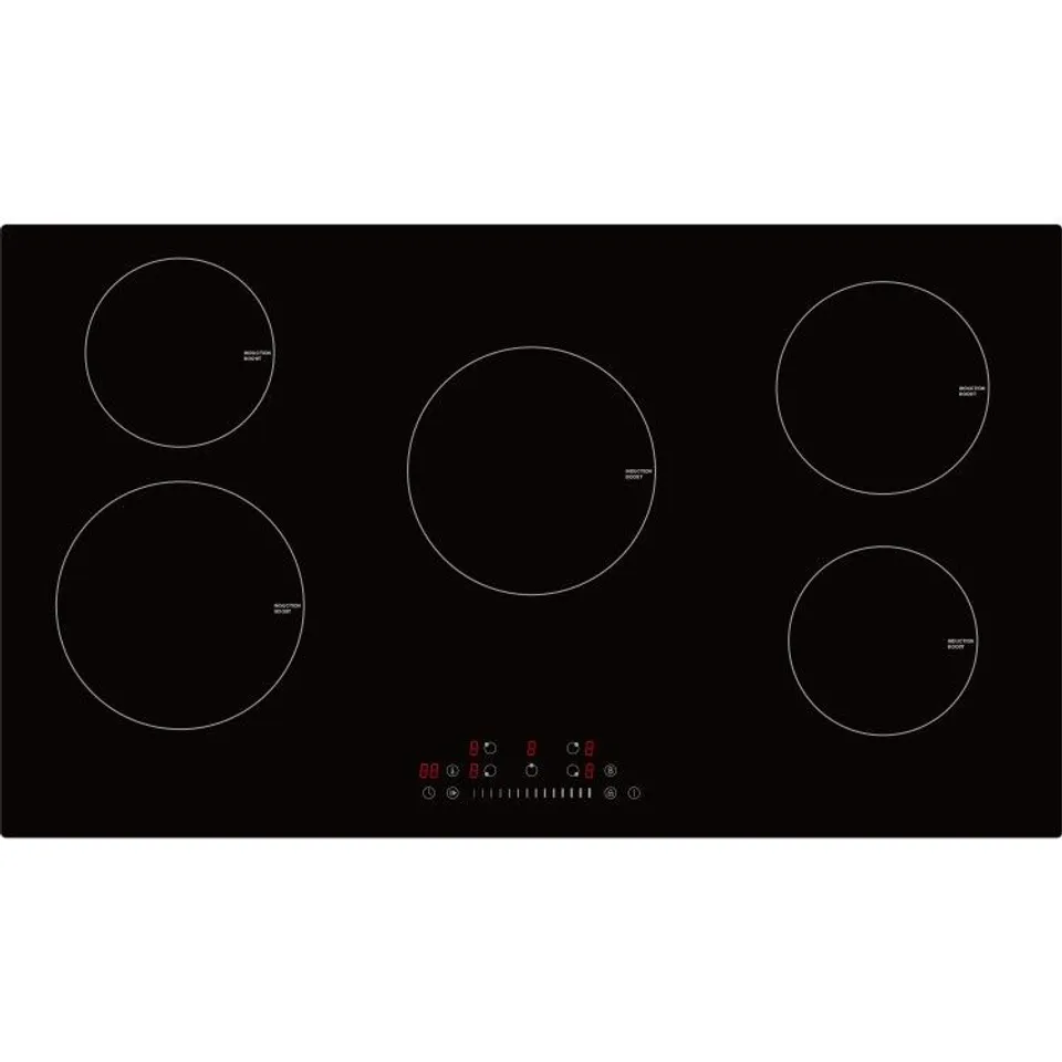 BOXED ELECTRIQ 90CM 5 ZONE INDUCTION HOB