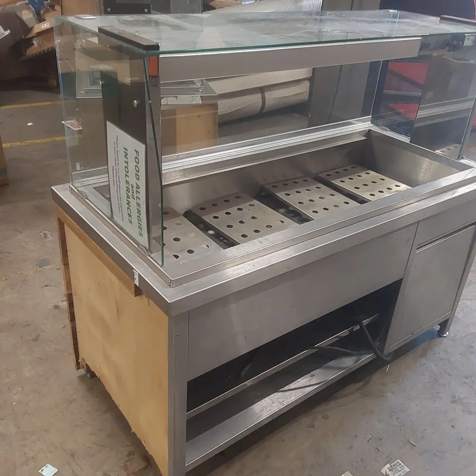 KUBUS COMMERCIAL BAIN MARIE DISPLAY COUNTER