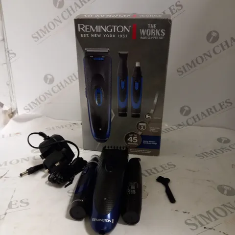 REMINGTON THE WORKS HAIR CLIPPER KIT