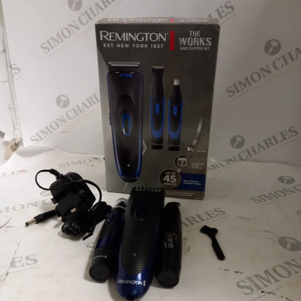 REMINGTON THE WORKS HAIR CLIPPER KIT