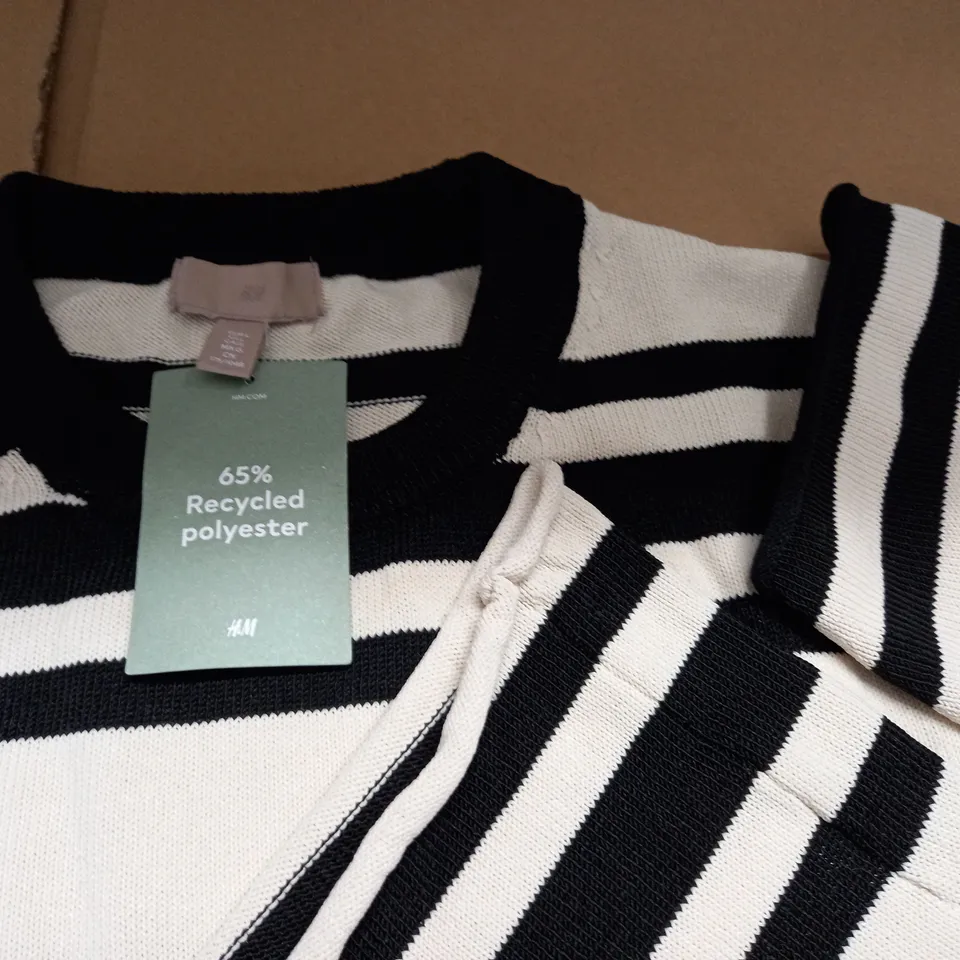 H&M STRIPED JUMPER - EUR L