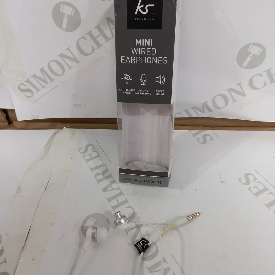 KITSOUND MINI WIRED EARPHONES 