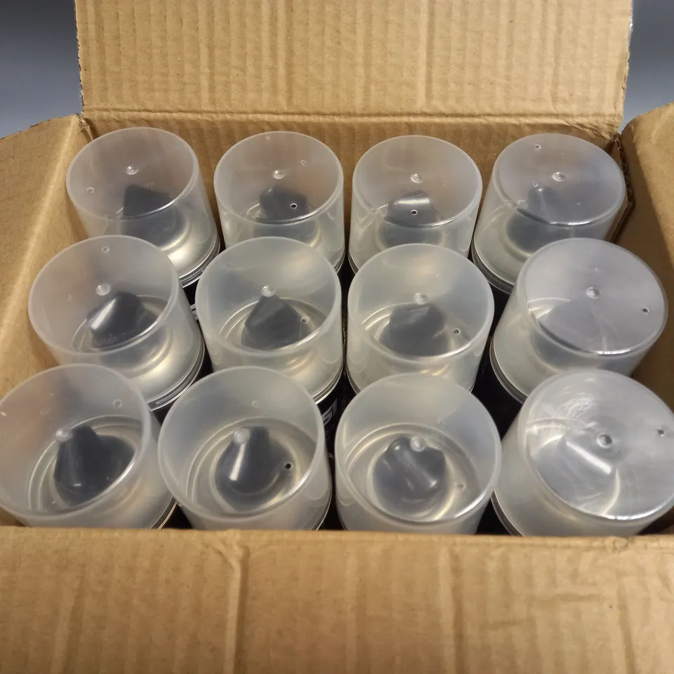 BOXED LOT OF 12 151 CLEAR VARNISH SPRAY 250ML CLEAR MATT FINISH