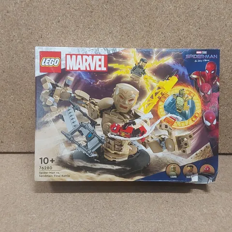 BOXED LEGO SPIDER-MAN NO WAY HOME SPIDER-MAN VS SANDMAN: FINAL BATTLE 76280