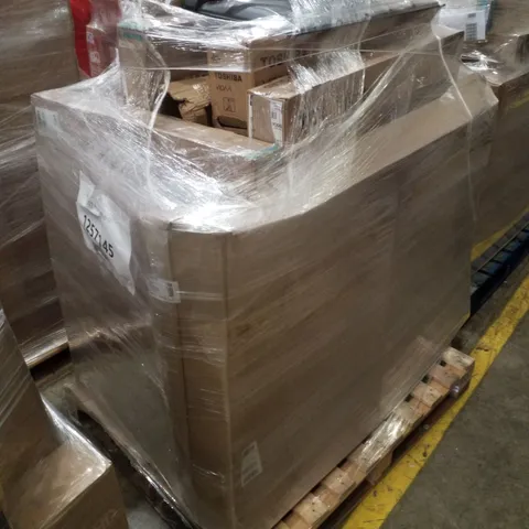 PALLET CONTAINING APPROXIMATELY 10 ASSORTED DAMAGED TVS