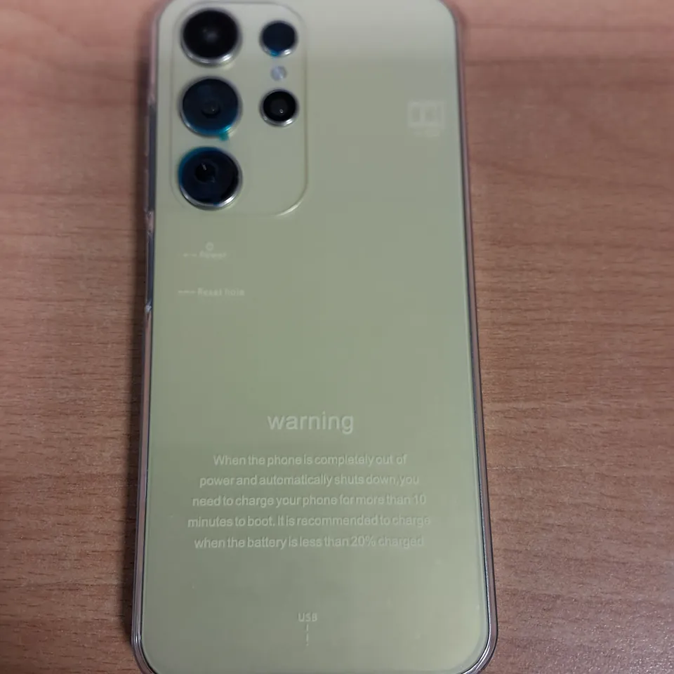BOXED ALPS S24 ULTRA MOBILE PHONE IN GOLD