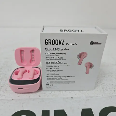 GROOVZ TRUE WIRELESS EAR BUDS