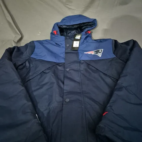 NFL HEAVYWEIGHT JACKET IN NAVY - MEDIUM