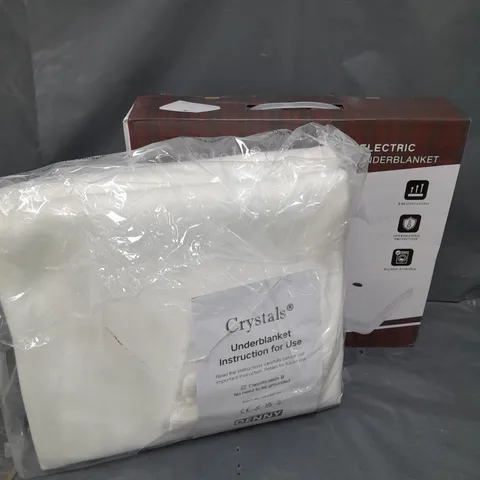 BOXED CRYSTALS ELECTRIC UNDERBLANKET 