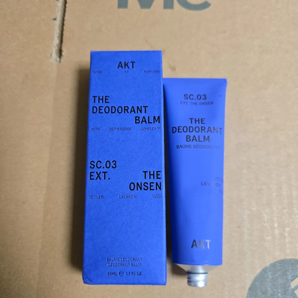 AKT THE DEODORANT BALM – THE ONSEN SCENT, 50 ML