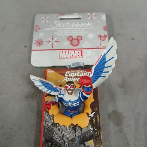 MARVEL SKETCHBOOK ORNAMENT COLLECTION - CAPTAIN AMERICA