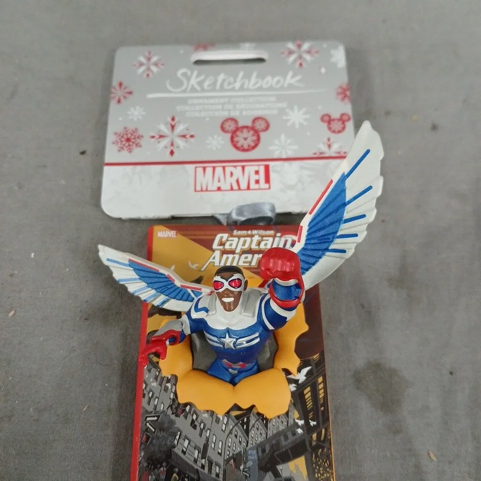 MARVEL SKETCHBOOK ORNAMENT COLLECTION - CAPTAIN AMERICA