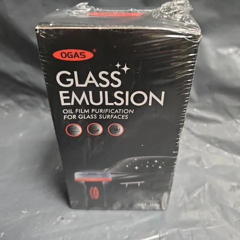 SEVEN BOXED OGAS GLASS EMULSION – GLASS SURFACE CLEANER, 100 G BOXED