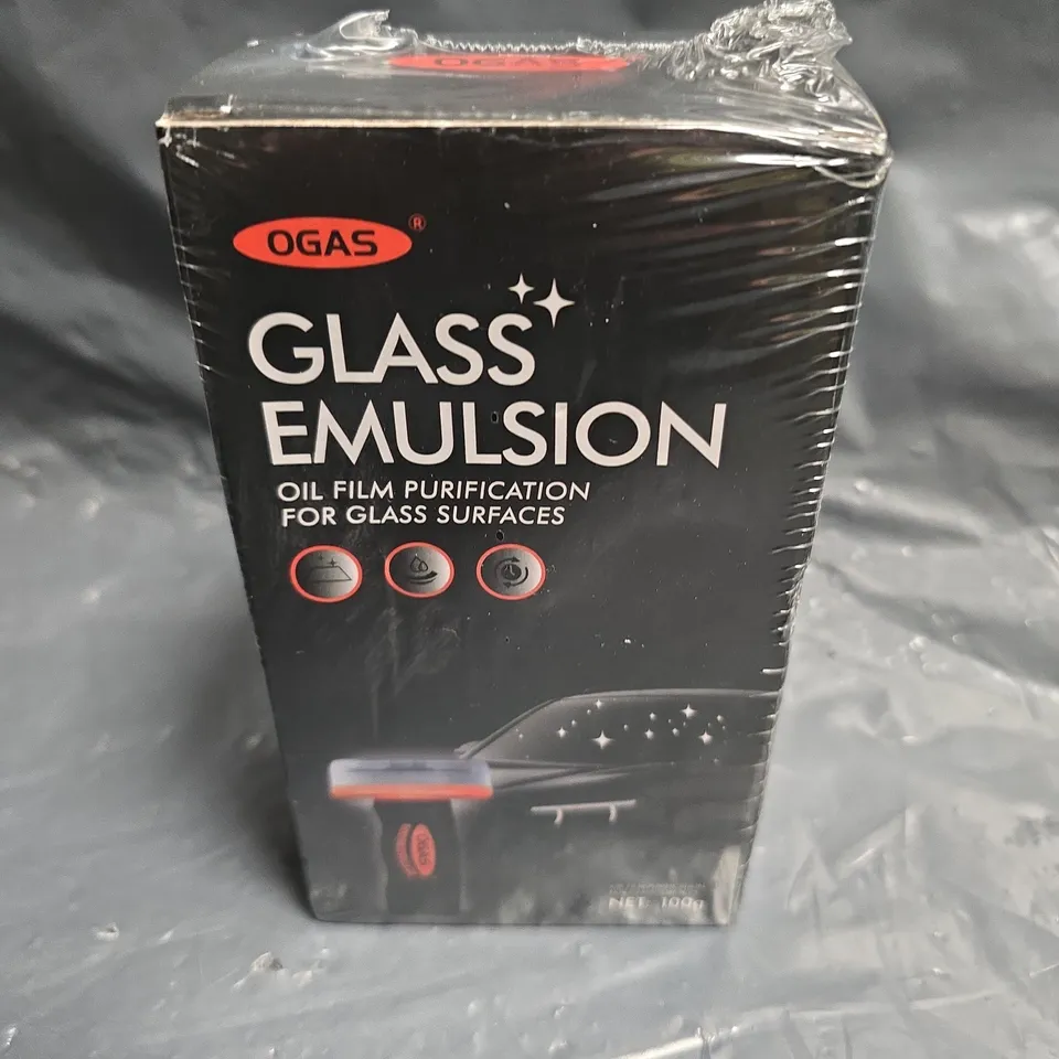 SEVEN BOXED OGAS GLASS EMULSION – GLASS SURFACE CLEANER, 100 G BOXED