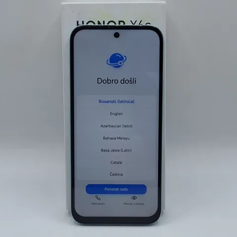 BOXED HONOR X6C 6/128GB IN OCEAN CYAN - NIC-LX1