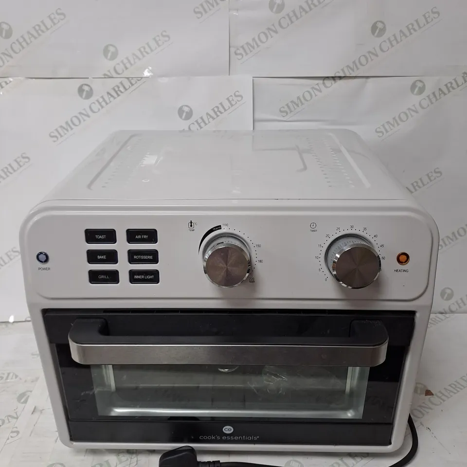 COOK'S ESSENTIAL AIR FRYER OVEN IN COOL GREY