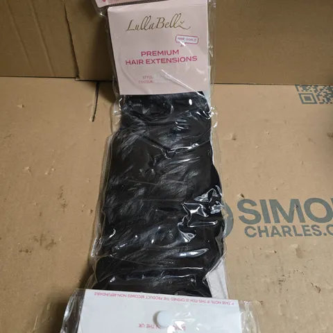 LULLABELL PREMIUM HAIR EXTENSIONS – 26-INCH COLOUR 1B NATURAL BLACK